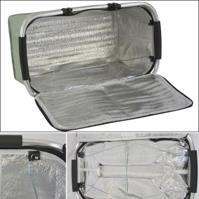 2. FOLDABLE THERMAL TRAVEL BASKET 35L REDCLIFFS GREEN