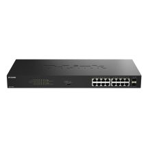 D-Link DGS-1018P Unmanaged Gigabit Ethernet (10/100/1000) PoE Support Black