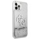 4. Guess GUHCP12LLG4GSI iPhone 12 Pro Max 6.7" silver/silver hardcase 4G Big Liquid Glitter