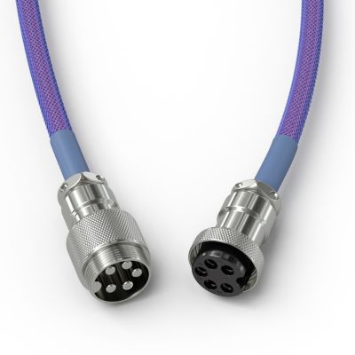 5. Glorious Gaming GLO-KB-ACC-CBL-COIL-NEB Keyboard/Mouse Cable Purple 1.4m