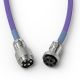 5. Glorious Gaming GLO-KB-ACC-CBL-COIL-NEB Keyboard/Mouse Cable Purple 1.4m