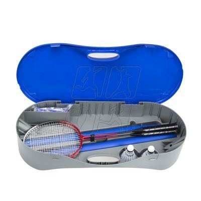 21. Set of 2 rackets + badminton net + tennis net ZSB 2W1