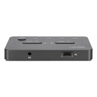 36. Digitus NVMe Cloning Station USB3.1 Gen2 Type-C NVMe M.2 SSD Enclosure