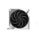 3. Alphacool Apex Stealth Metall Computer Case Fan 12 cm Chrome 1 pc.
