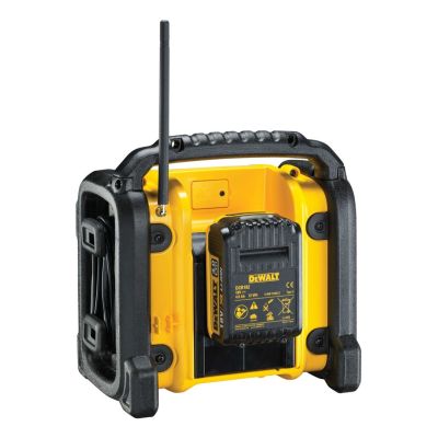 8. DeWALT DCR020-QW Portable Digital Radio Black, Yellow