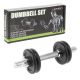 25. HMS SG01 threaded dumbbell 7 kg