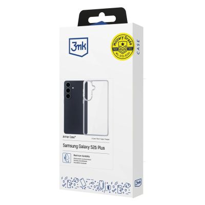 3. 3mk Armor MagCase for Samsung Galaxy S26+ - transparent