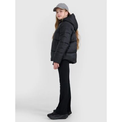 7. Girls' down jacket with synthetic filling 4F 4FJRAW25TDJAF0817-20S