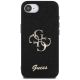 3. Guess Fixed Glitter Big 4G case for iPhone 16e - black