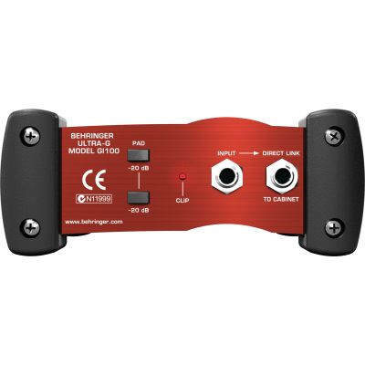 3. Behringer GI100 1-channel active DI box