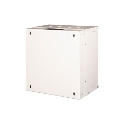 11. 19" 12U wall-mounted network cabinet, SOHO PRO 595 x 540 x 400 mm, glass door, gray, unassembled, 60 kg