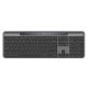 Logitech Signature Slim Solar+ K980 Keyboard Universal RF Wireless + Bluetooth QWERTY UK International Graphite
