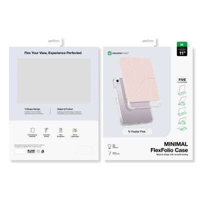 5. AmazingThing Minimal Case for iPad Air 11" M3/M4 (2025/2026) - Pink