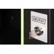 17. Unique 19" 12U wall-mounted network cabinet 600x450, glass door, black, undivided, assembled, 100kg