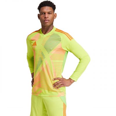 6. adidas Tiro 24 Competition Long lime green men's goalkeeper jersey IU0291