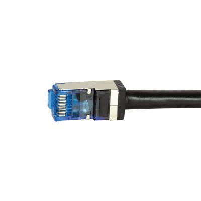 4. Logilink Outdoor PE Patch cable CAT.6A S/FTP, black, 50.0 m