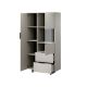 2. ALMA display cabinet 90x41.5xH170 cashmere