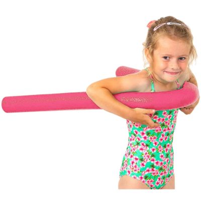 2. COMFY PINK NOODLE FOR LEARNING TO SWIMMING