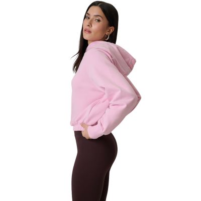 4. Women's sweatshirt 4F F2175 light pink 4FWSS26TSWSF2175 56S