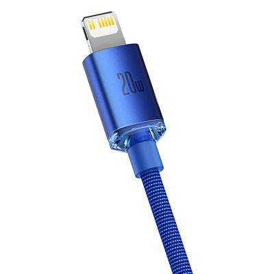 3. Baseus CAJY000303 Lightning - USB-C PD cable 20W 480Mb/s 2m - blue