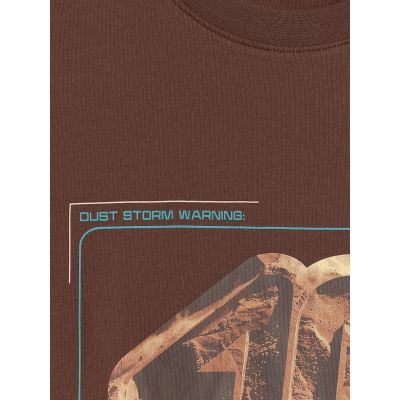 6. Men's regular printed T-shirt 4F 4FRSS26TTSHM4230-81S