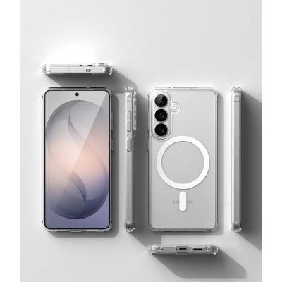 4. Ringke Fusion Magnetic MagSafe Case for Samsung Galaxy S26 - Transparent