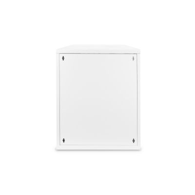 12. Digitus 19" 12U wall-mounted network cabinet 540x400, glass door, gray, undivided, unassembled, 60kg