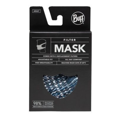 7. Children’s BUFF FILTER MASK STONY GREEN 126643 845 10 00