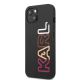 2. Karl Lagerfeld Multipink Brand iPhone 13 Case - Black
