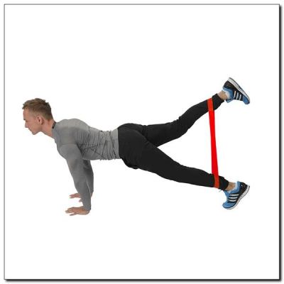 5. Exercise band HMS GU04 RED 0.7 x 50 x 600 MM 17-33-011