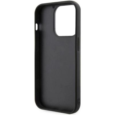 7. Karl Lagerfeld KLHCP14L3DRKINK iPhone 14 Pro 6.1" black/black hardcase Rubber Ikonik 3D