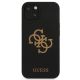 3. Guess GUHCP13SLS4GGBK iPhone 13 mini 5.4" black/black hard case Silicone 4G Logo