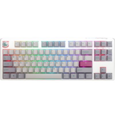 10. Ducky One 3 TKL Mist Grey Gaming Keyboard USB German Gray