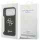 8. Guess Fixed Glitter Big 4G Case for iPhone 17 Pro / 18 Pro - Black