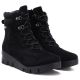 4. Women's black suede wedge ankle boots M.Daszyński MR23109A-3