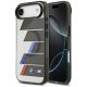 BMW M IML Metal Buttons Tricolor Lines MagSafe Case for iPhone Air - Gray
