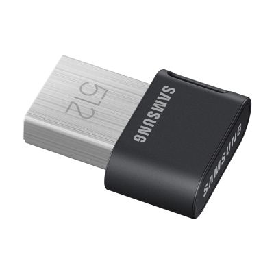 6. Samsung MUF-512AB USB Flash Drive 512GB USB Type-A 3.2 Gen 1 (3.1 Gen 1) Black, Stainless Steel