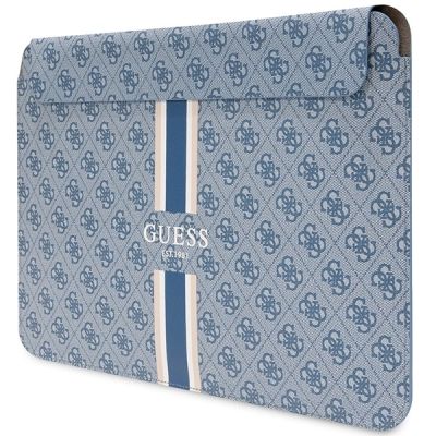 2. Guess 4G Printed Stripes cover for a 14" laptop - blue