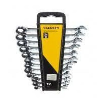 set of combination wrenches with ratchet 12 pcs.