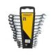 set of combination wrenches with ratchet 12 pcs.