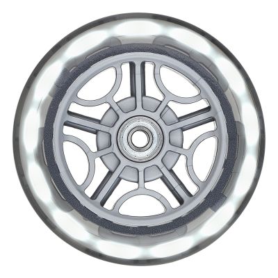 Glowing scooter wheels 121mm 2 pcs (538-003)