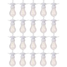 GARDEN GARLAND PARTY LIGHT 20LED A60 WHITE CABLE