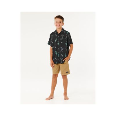 4. RIP CURL Eternal Shred Ss Shirt-Boy Black