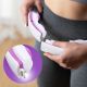 6. HHM17 HULA HOP WHITE/VIOLET WITH MAGNETS AND WEIGHT + HMS COUNTER