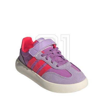 2. Adidas Barreda Decode EL purple-pink kids' shoes JR0772