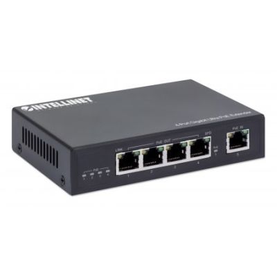 3. Intellinet 561617 Network Extender Network Transmitter Black 10, 100, 1000 Mbit/s