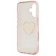 7. Guess IML Heart Case for iPhone 16 - Pink