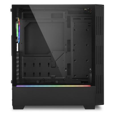 6. Sharkoon RGB LIT 100 Midi Case