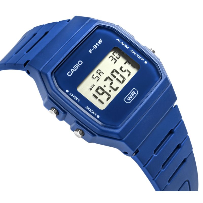 3. CASIO Unisex Watch F-91WB-2A1DF + BOX