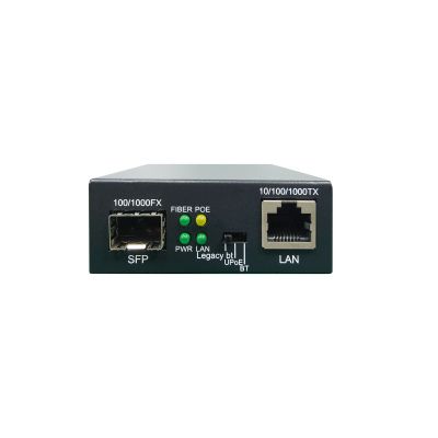 3. LevelOne GB Converter RJ45->SFP 1Gbps PoE PSE 90W